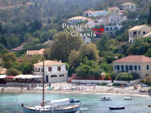 Pension Gerania Asos Exterior photo